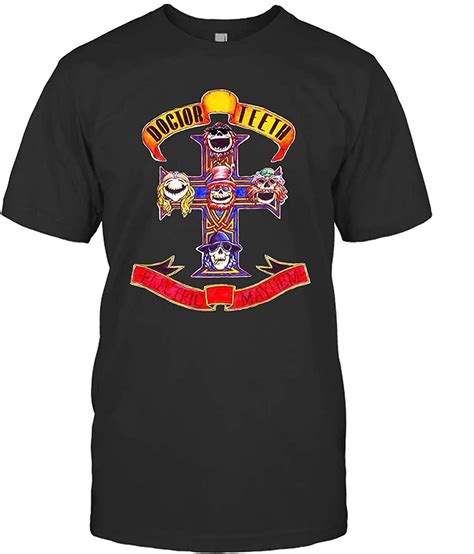 Electric mayhem shirt - Our custom-printed Dr. Teeth and the Electric Mayhem Shirt T-Shirt is the perfect choice for you. With its high-quality design and vibrant colors, this t-shirt is sure to make a statement wherever you go. At [Company Name], we specialize in graphic design and production of custom-printed t-shirts. Our team of talented designers can create a one-of …